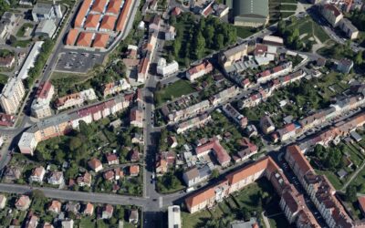 Oprava kanalizace na náměstí Prokopa Holého, Cheb 